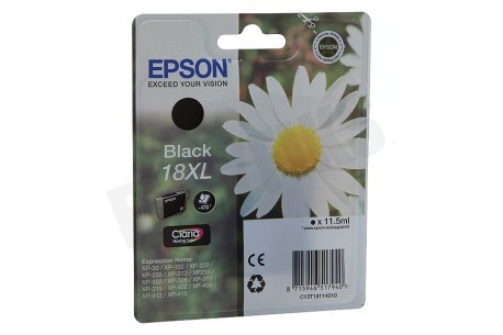 Epson  Inktcartridge T1811 Black 18XL