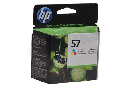 HP Hewlett-Packard HP printer HP 57 Inktcartridge No. 57 Color