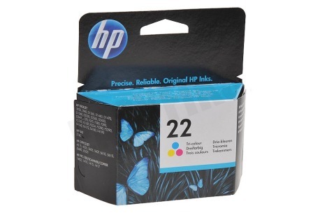HP Hewlett-Packard HP printer HP 22 Inktcartridge No. 22 Color