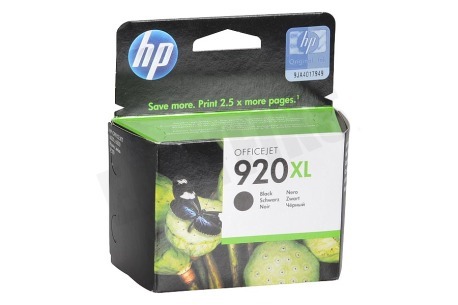 HP Hewlett-Packard HP printer HP 920 Xl Black Inktcartridge No. 920 XL Black