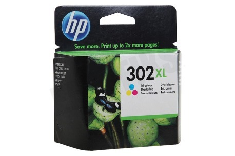 HP Hewlett-Packard  F6U67AE HP 302XL Color