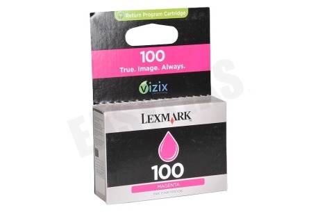 Lexmark Lexmark printer Inktcartridge No. 100 Magenta