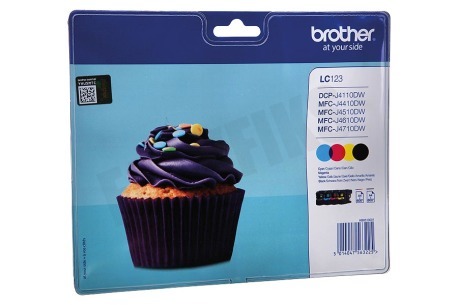 Brother  Inktcartridge LC 123 Multipack