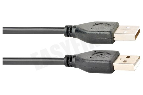 Easyfiks  USB Aansluitkabel 2.0 A Male - USB 2.0 A Male, 1.5 Meter