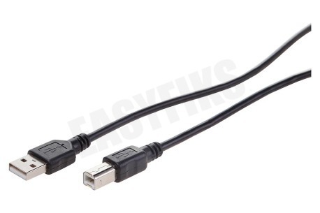 Easyfiks  USB Aansluitkabel 2.0 A Male - USB 2.0 B Male, 5.0 Meter