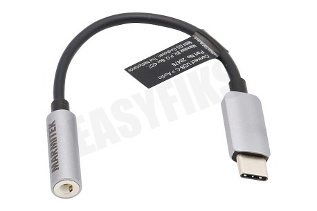Marmitek  Adapter USB-C > Jack 3,5mm