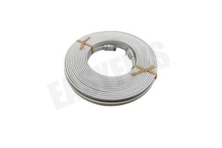 Technetix  CAT6-FLAT-10M Aansluitkabel CAT6, 10 meter plat