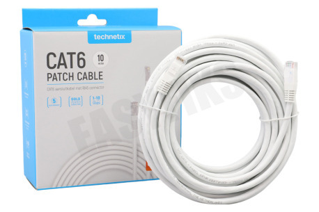 Technetix  CAT6-10M-SHOP CAT6 UTP Aansluitkabel RJ45 10 Meter