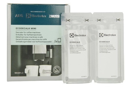 Electrolux  M3BICD200 Ontkalker Inbouw Koffiemachine, 2x 100ml