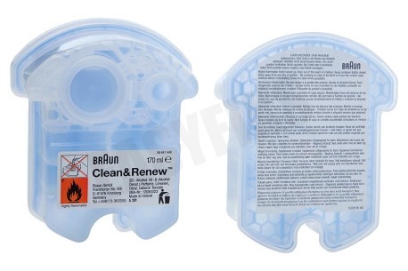 Braun  Reiniger Clean & Renew cartridge 2x