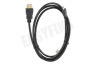 HDMI-Micro HDMI Kabel High Speed + Ethernet, 1.5 Meter