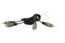 Tulp Kabel 2x RCA Male-2x RCA Male, 2.5 meter