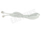 Telefoonkabel Wit, 2x RJ11 6p4c Male, 2.5 Meter