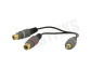 Jack Verloopkabel 3.5mm Male - 2x Tulp Contra RCA Female